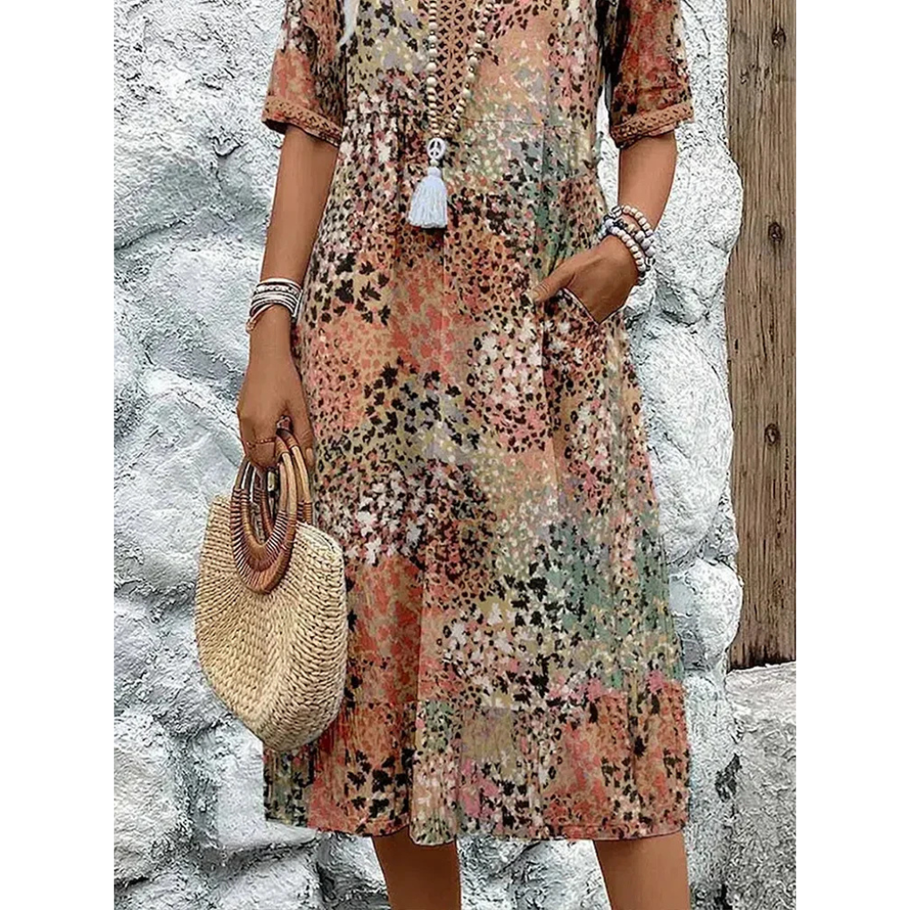 Coralie | Floral Radiance Dress