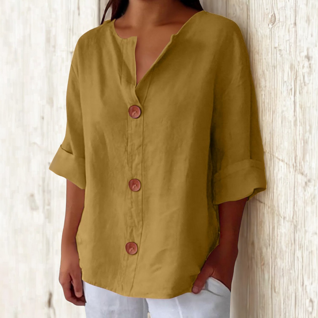 Fiora | Breezy Classic Everyday Blouse