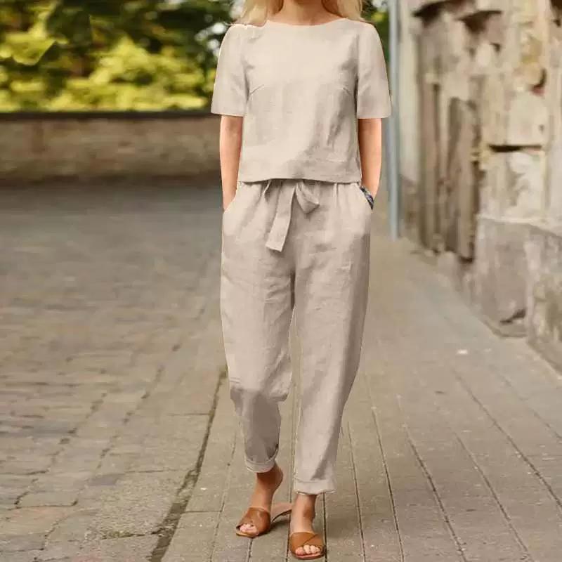 Vela | Cotton–Linen Two-Piece Set