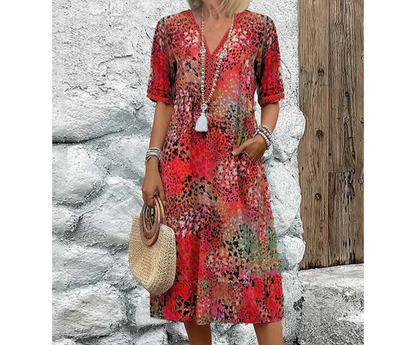 Coralie | Floral Radiance Dress