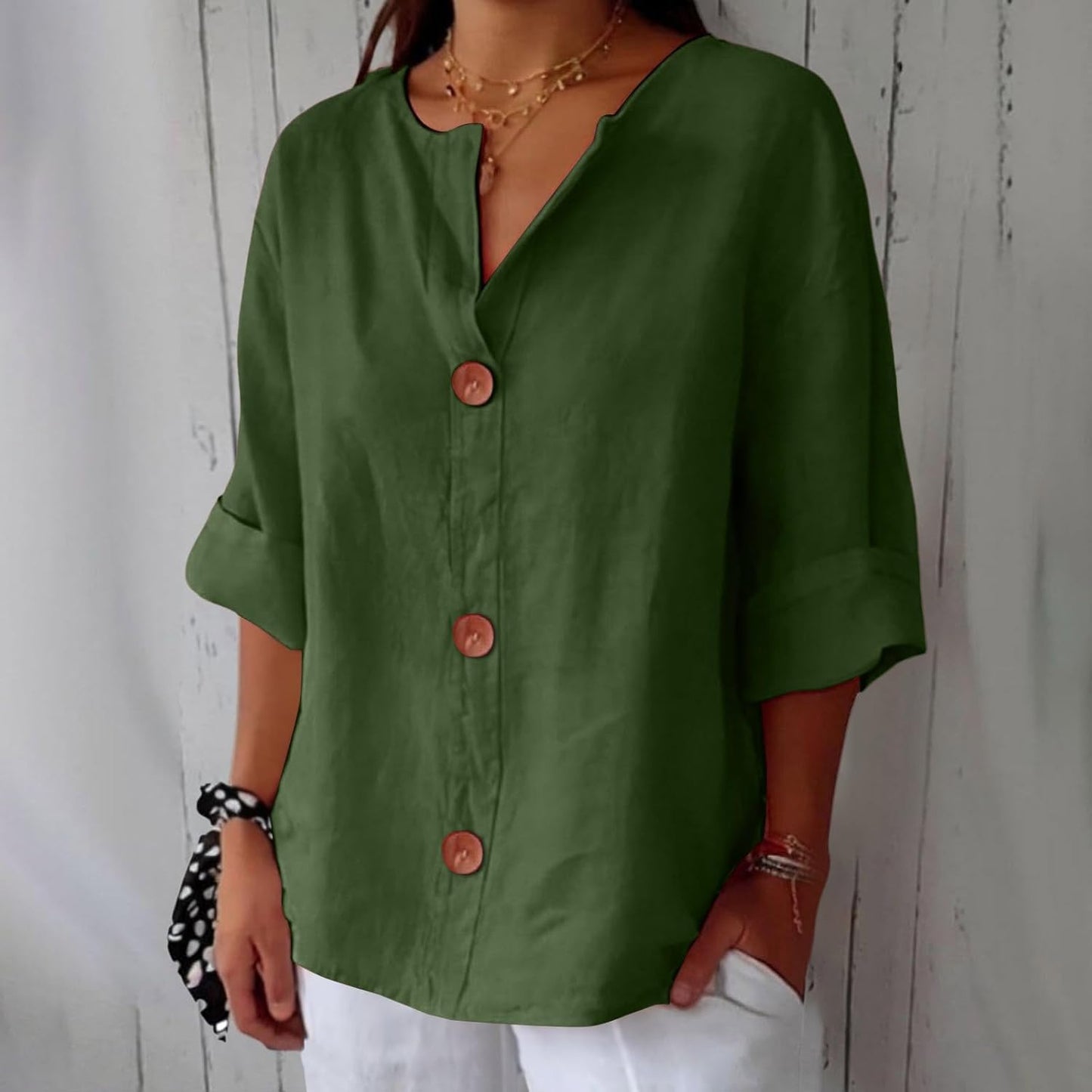 Fiora | Breezy Classic Everyday Blouse