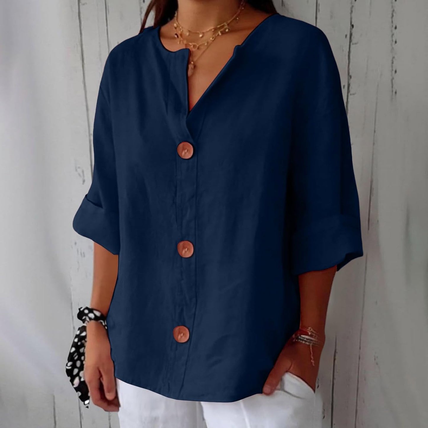 Fiora | Breezy Classic Everyday Blouse