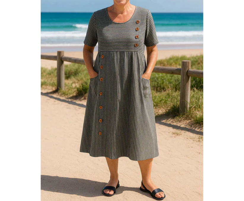 Nila | Striped Dress