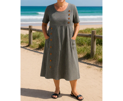 Nila | Striped Dress