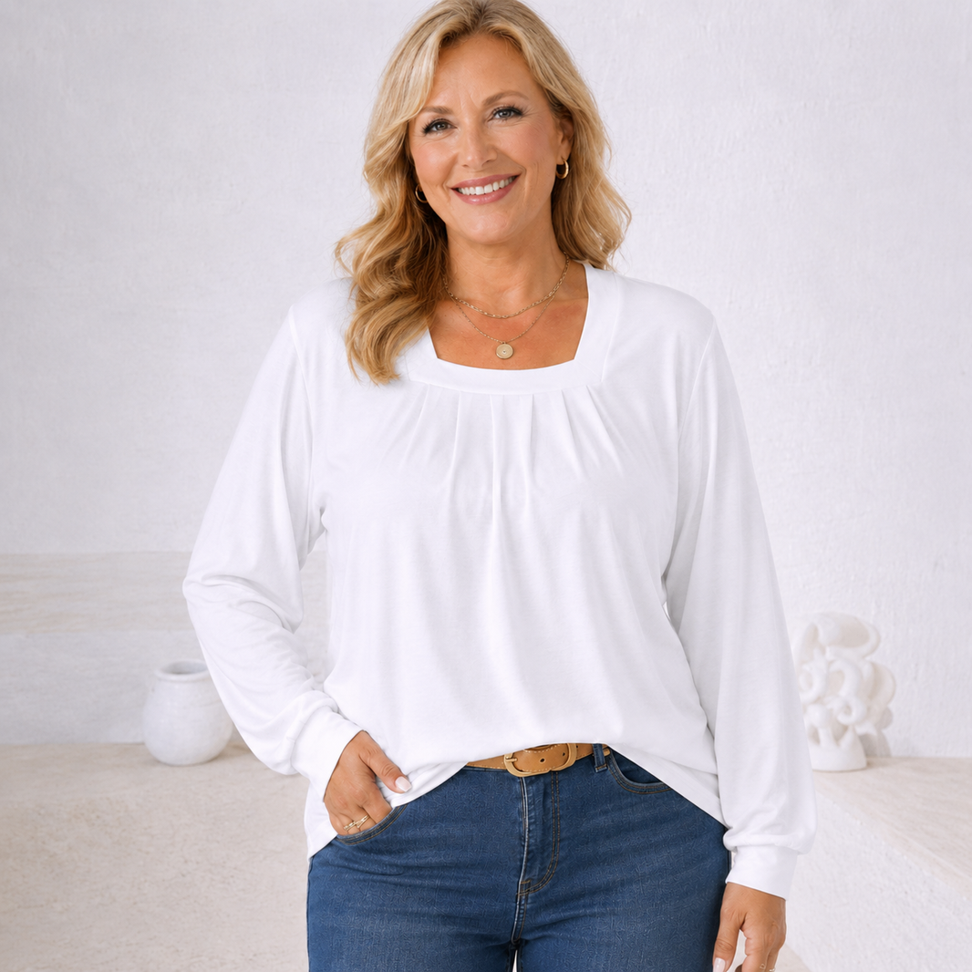 ARIANA | The Elegant Soft-Fit Top That Drapes Beautifully & Feels Effortless
