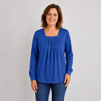 ARIANA | The Ultra-Soft Rayon-Blend Top That Smooths Your Tummy, Drapes Beautifully & Flatters Without Clinging