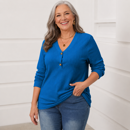 CAROL | The Easy, Elegant Top With a Comfortable Drape & Relaxed Fit