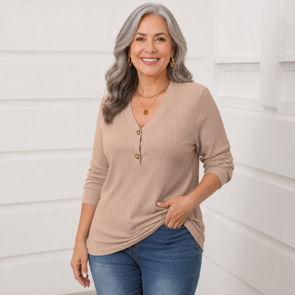CAROL | The Easy, Elegant Top With a Comfortable Drape & Relaxed Fit