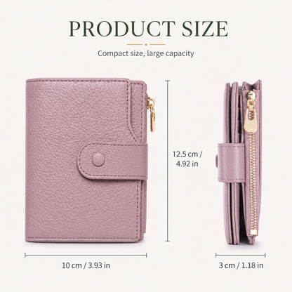 Grace™ RFID Genuine Leather Organiser Wallet