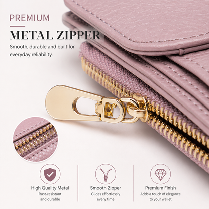 Grace™ RFID Genuine Leather Organiser Wallet