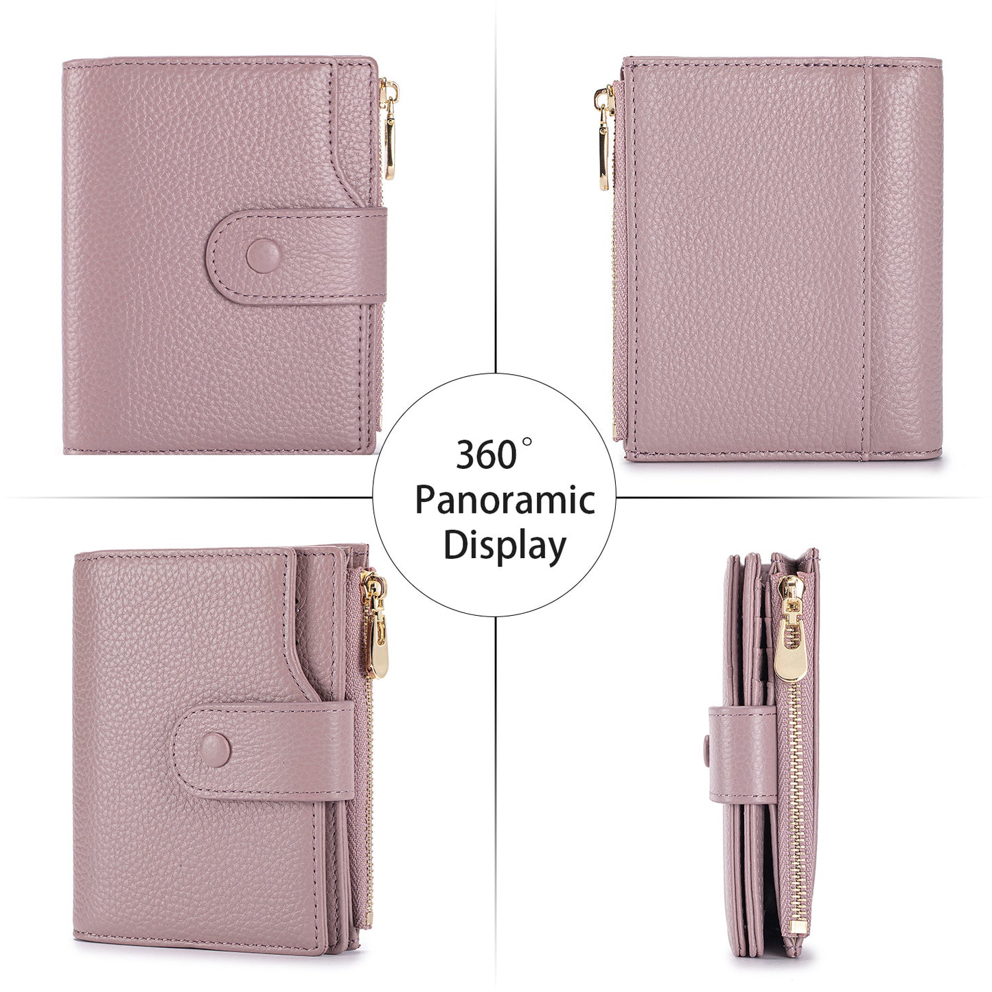 Grace™ RFID Genuine Leather Organiser Wallet
