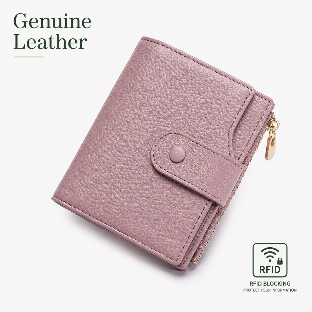 Grace™ RFID Genuine Leather Organiser Wallet