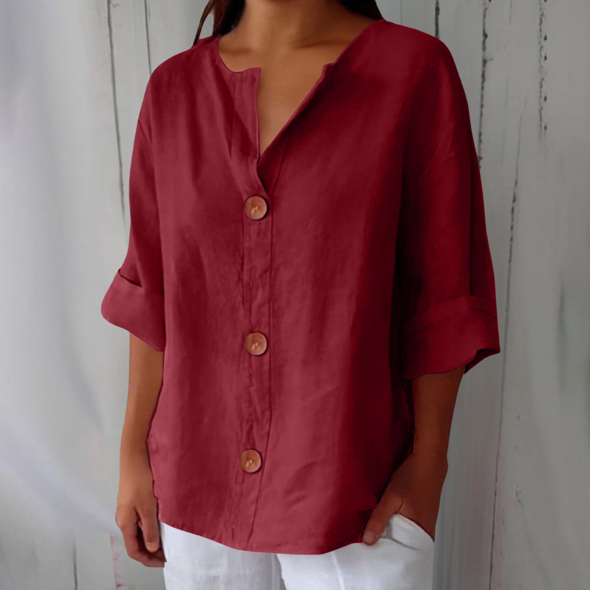 Fiora | Breezy Classic Everyday Blouse