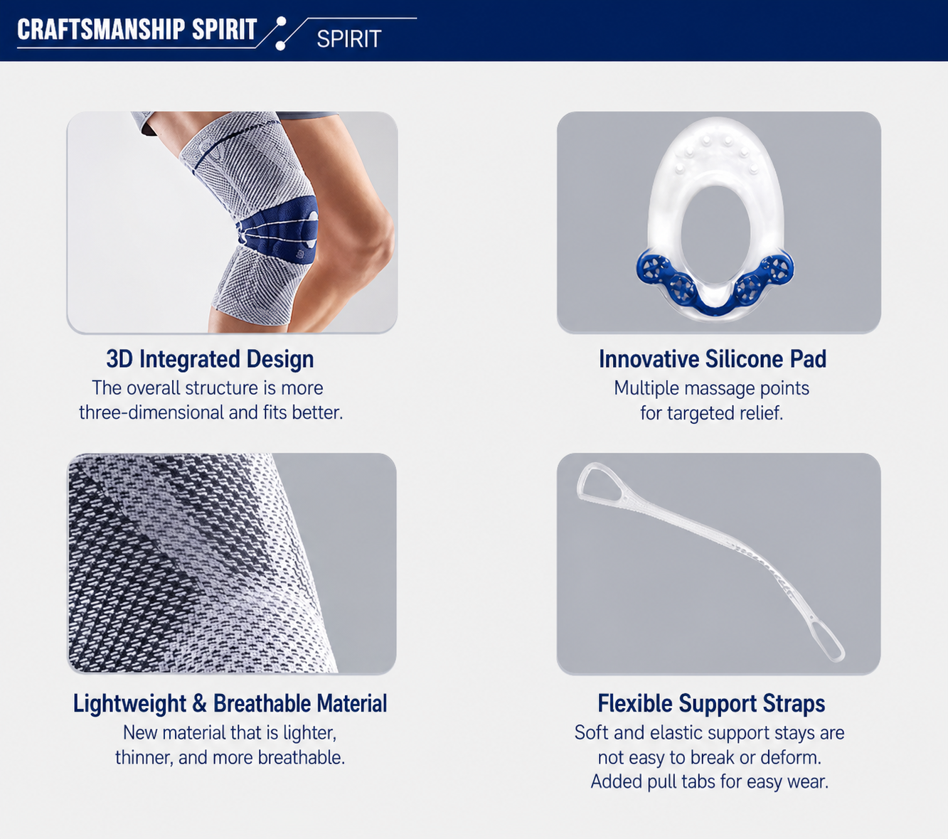Move with Ease Again | Gentle Knee Support for Comfort, Stability & Confidence