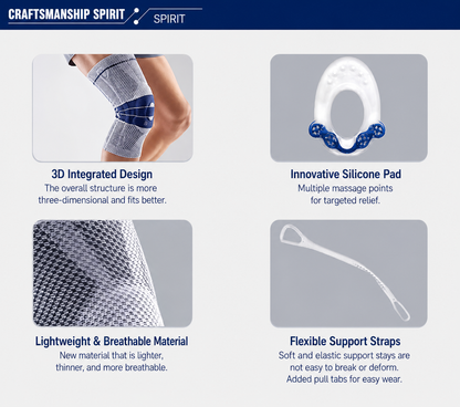 Move with Ease Again | Gentle Knee Support for Comfort, Stability & Confidence