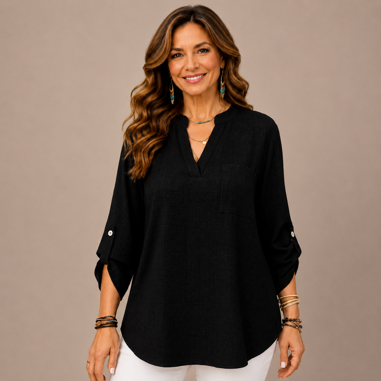 LAURA | The Elegant Everyday Top That Feels Light, Comfortable & Effortlessly Flattering