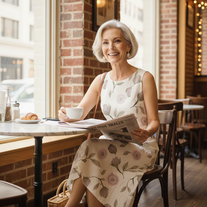 Meliora | Floral Sleeveless Summer Dress