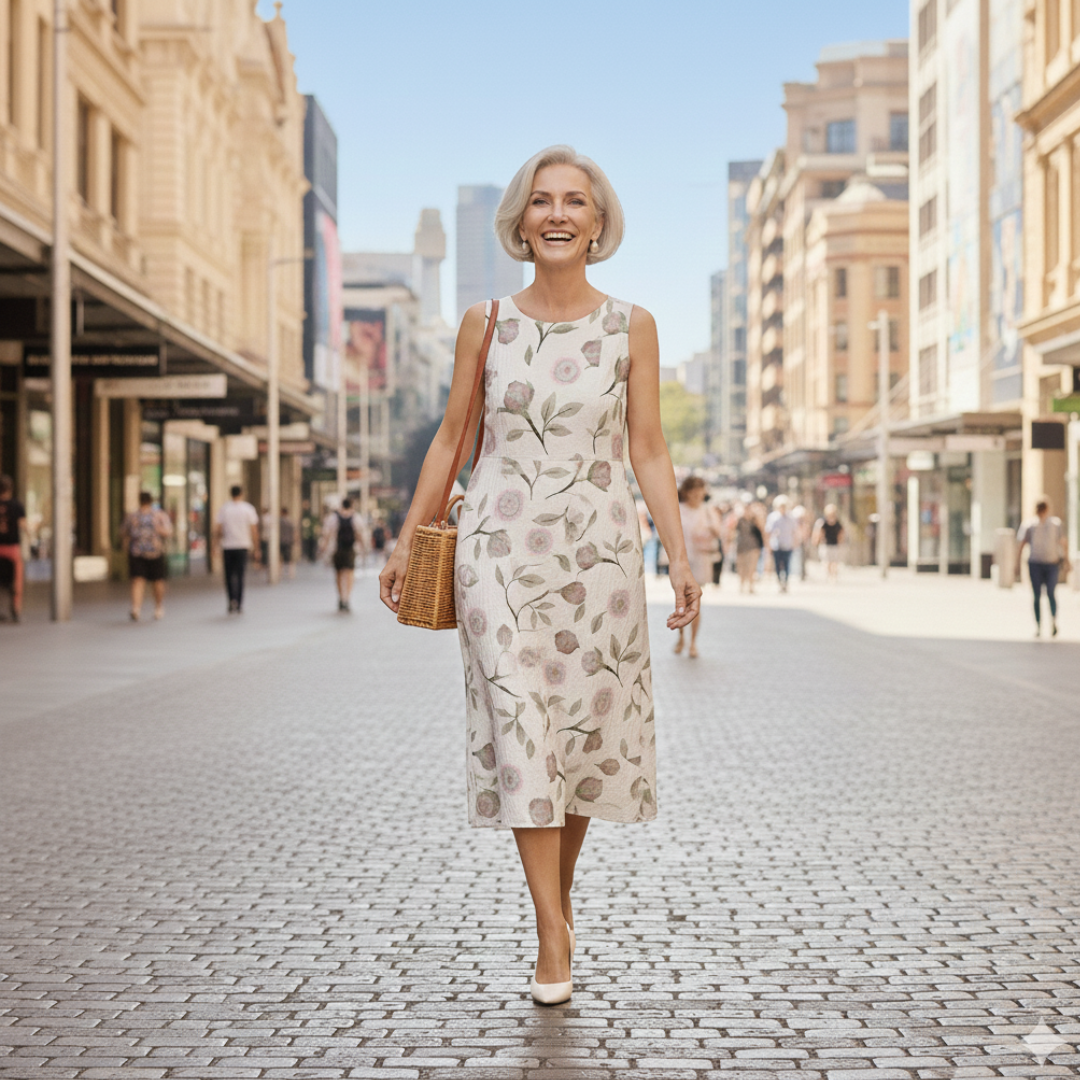 Meliora | Floral Sleeveless Summer Dress