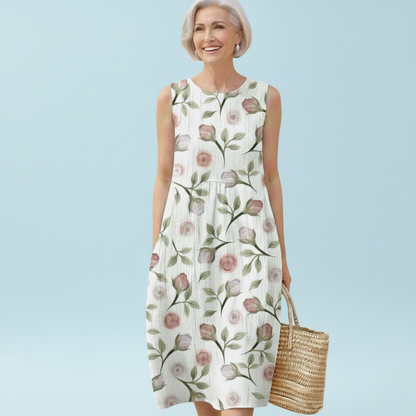 Meliora | Floral Sleeveless Summer Dress