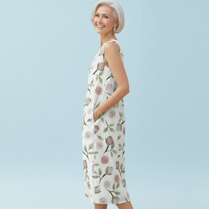 Meliora | Floral Sleeveless Summer Dress