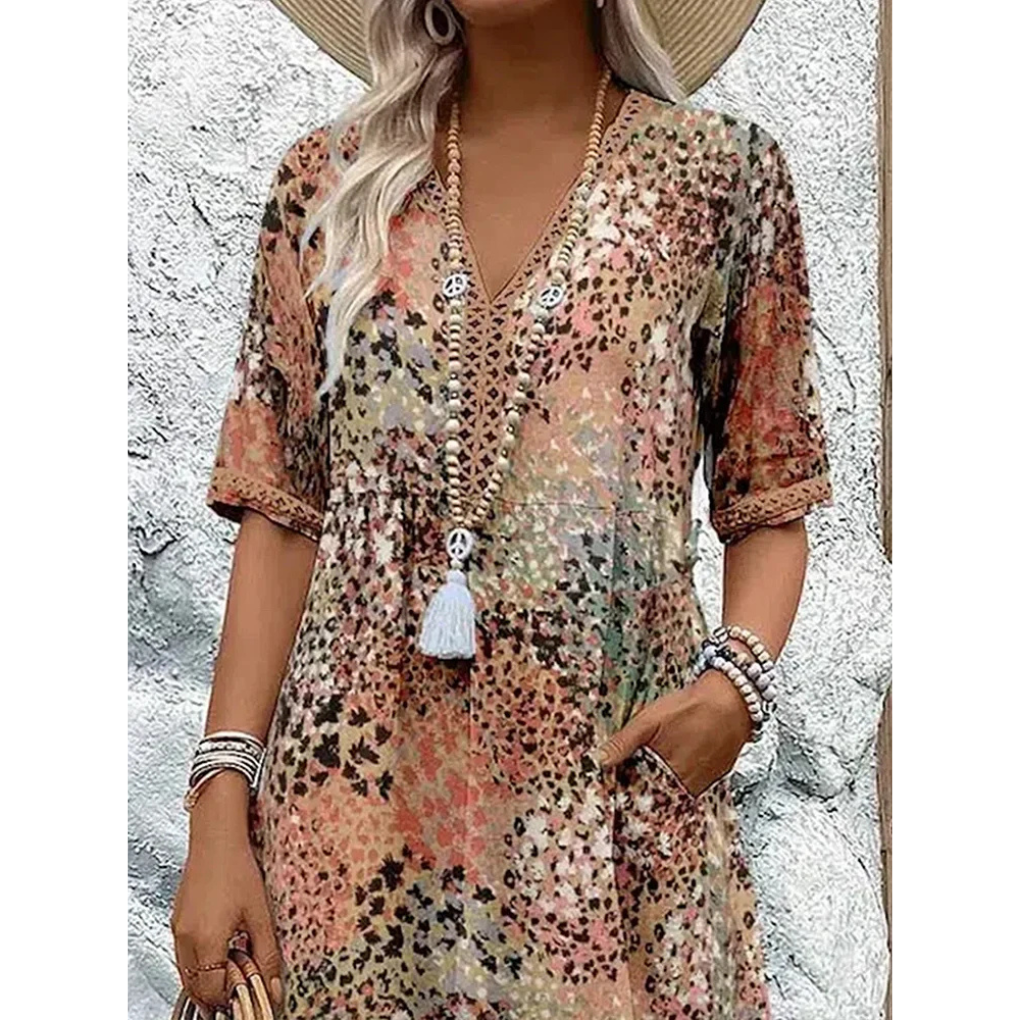 Coralie | Floral Radiance Dress