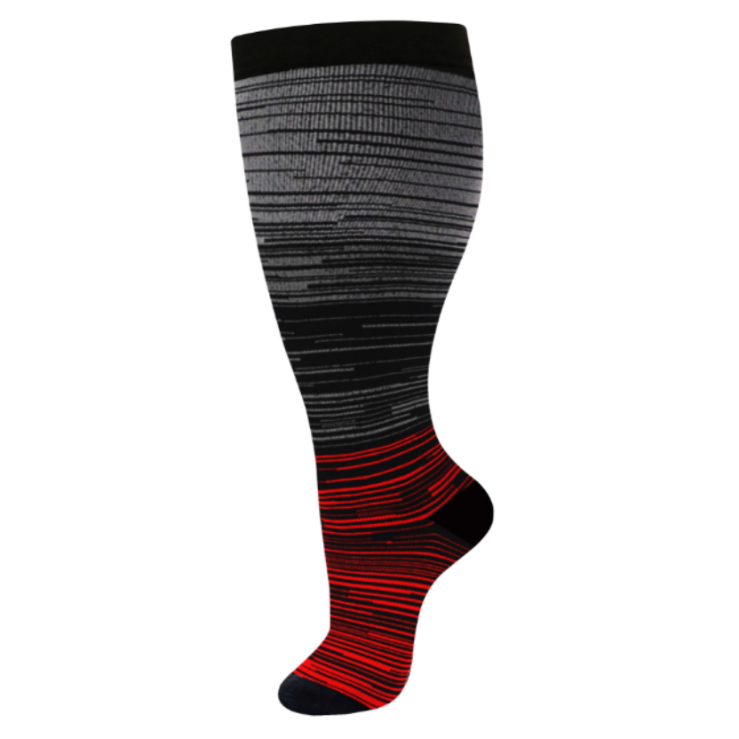 Compression Socks You’ll Actually Want to Wear – No Pinching, Wide Calf Comfort All Day