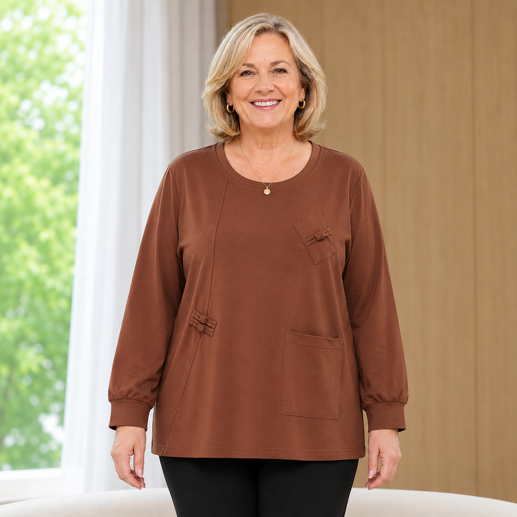 ROSIE | The Cotton-Soft Everyday Top That Flatters Without Clinging