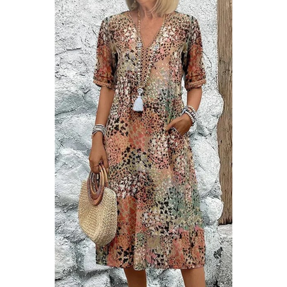 Coralie | Floral Radiance Dress