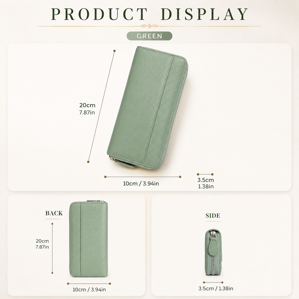 VERONA™ Genuine Leather RFID Wallet