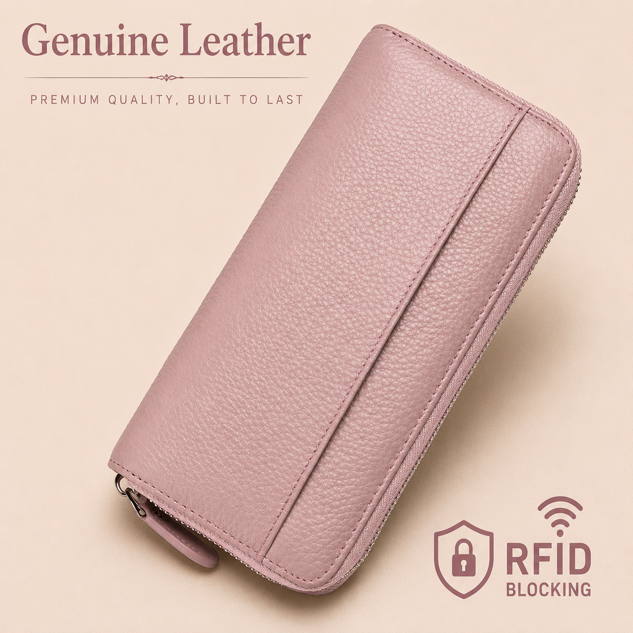 VERONA™ Genuine Leather RFID Wallet