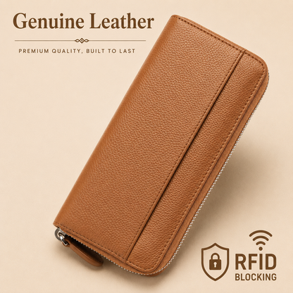 VERONA™ Genuine Leather RFID Wallet