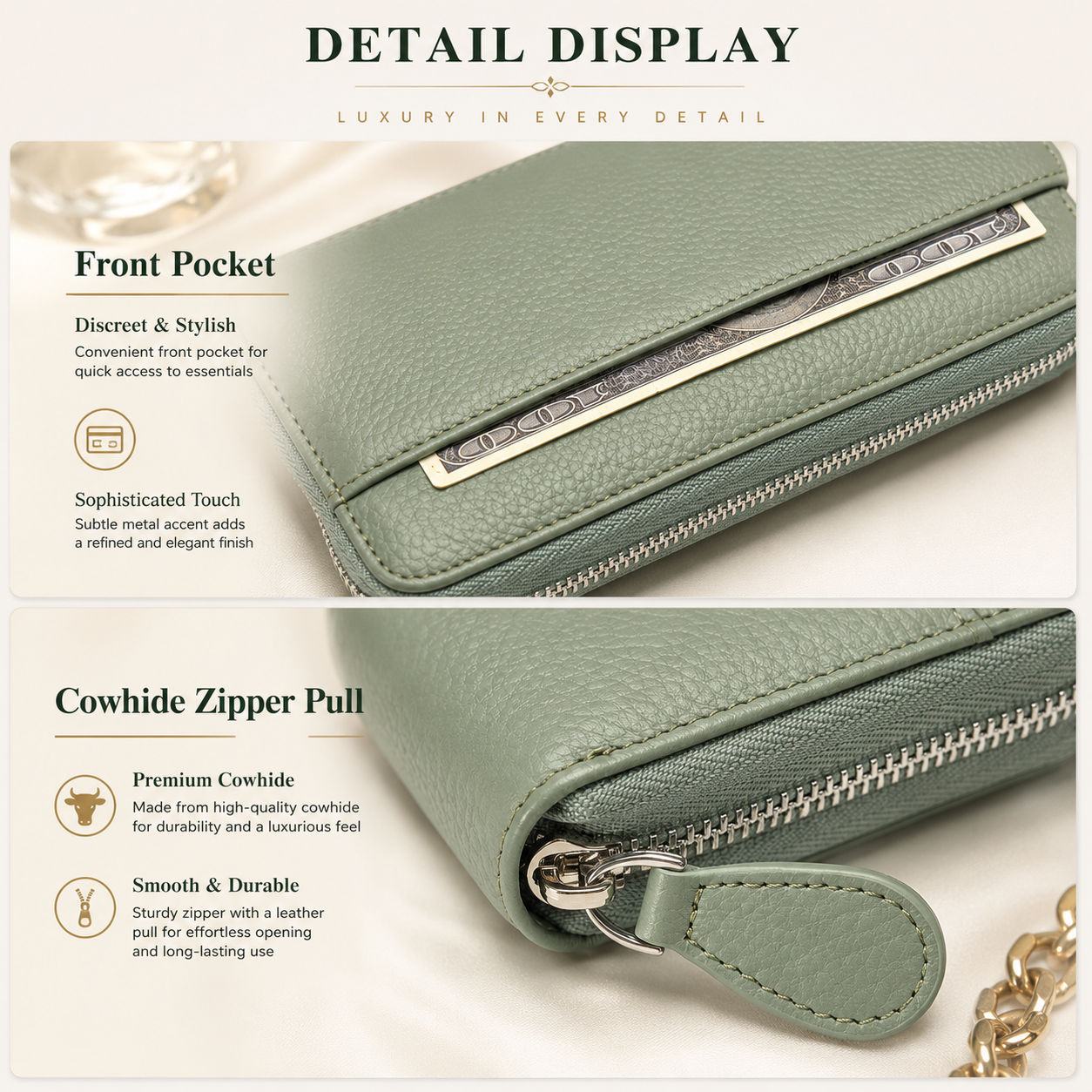 VERONA™ Genuine Leather RFID Wallet