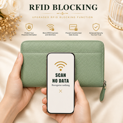 VERONA™ Genuine Leather RFID Wallet