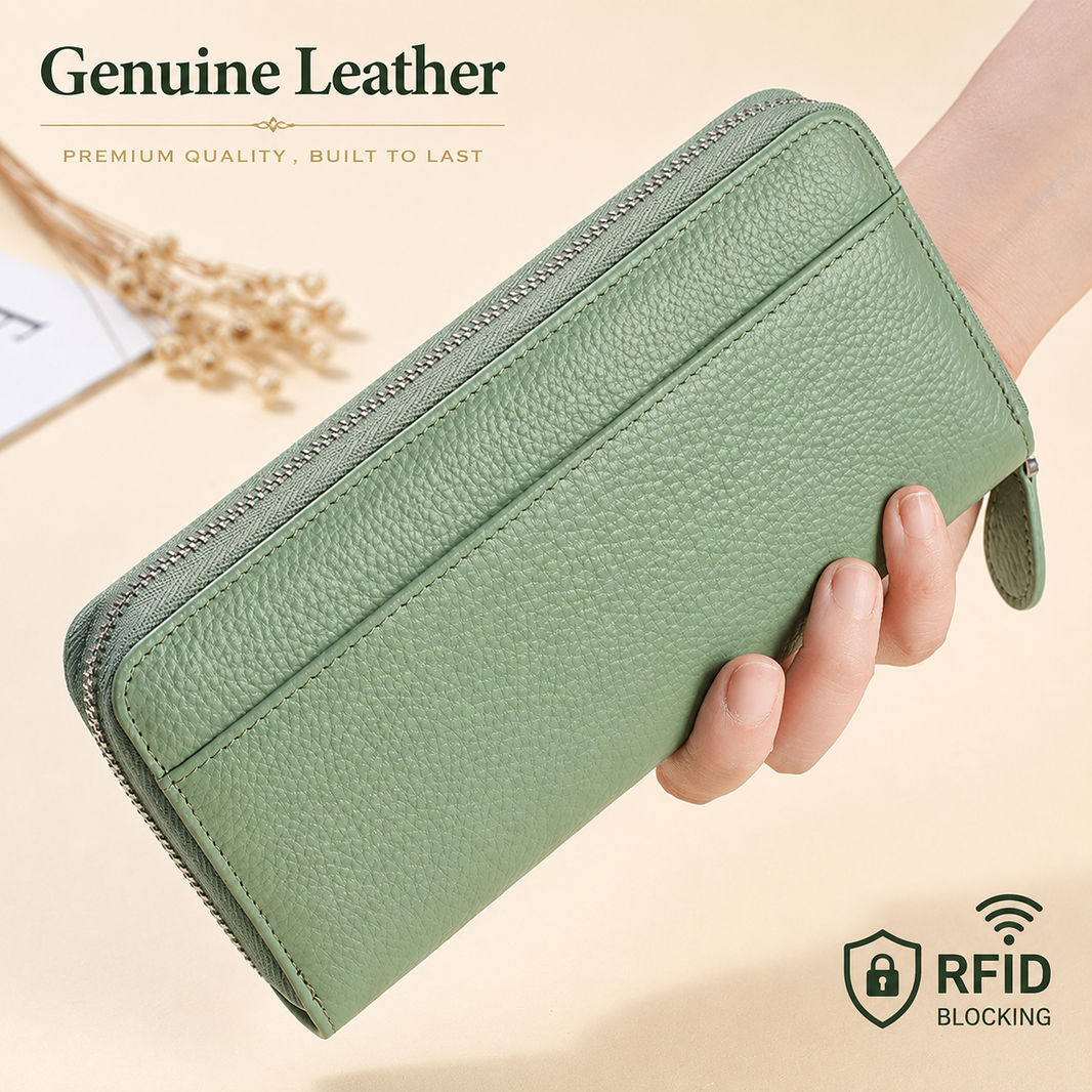 VERONA™ Genuine Leather RFID Wallet