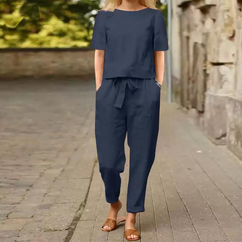Vela | Cotton–Linen Two-Piece Set