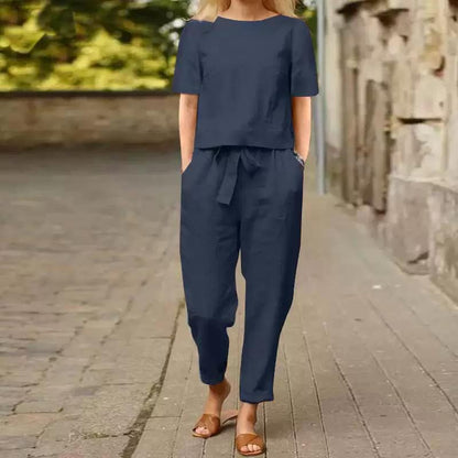 Vela | Cotton–Linen Two-Piece Set