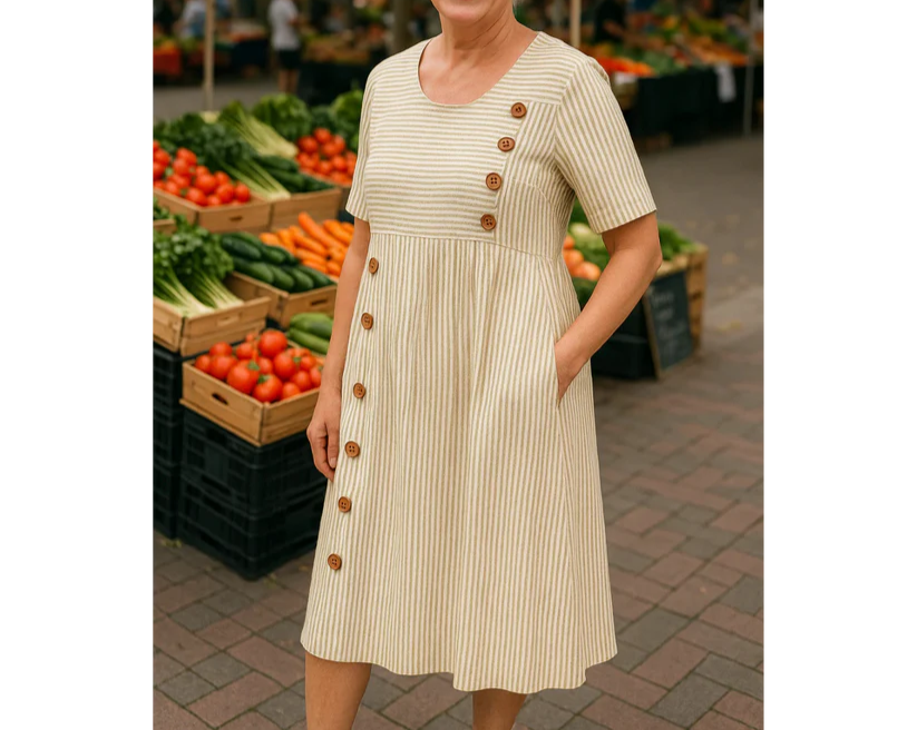 Nila | Striped Dress