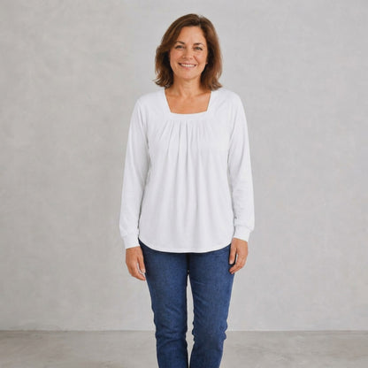 ARIANA | The Ultra-Soft Rayon-Blend Top That Smooths Your Tummy, Drapes Beautifully & Flatters Without Clinging