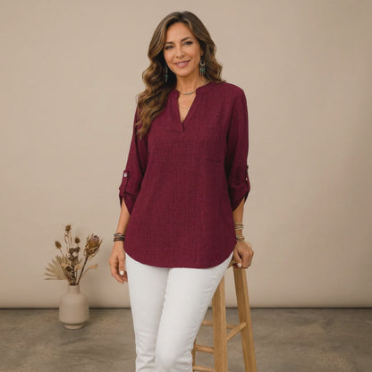 LAURA | The Elegant Everyday Top That Feels Light, Comfortable & Effortlessly Flattering