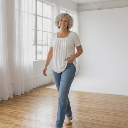 BRENDA | The Ultra-Soft, Flattering Top That Feels Amazing, Skims Your Tummy Without Clinging