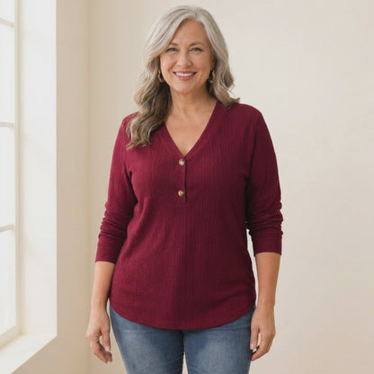 CAROL | The Easy, Elegant Top With a Comfortable Drape & Relaxed Fit