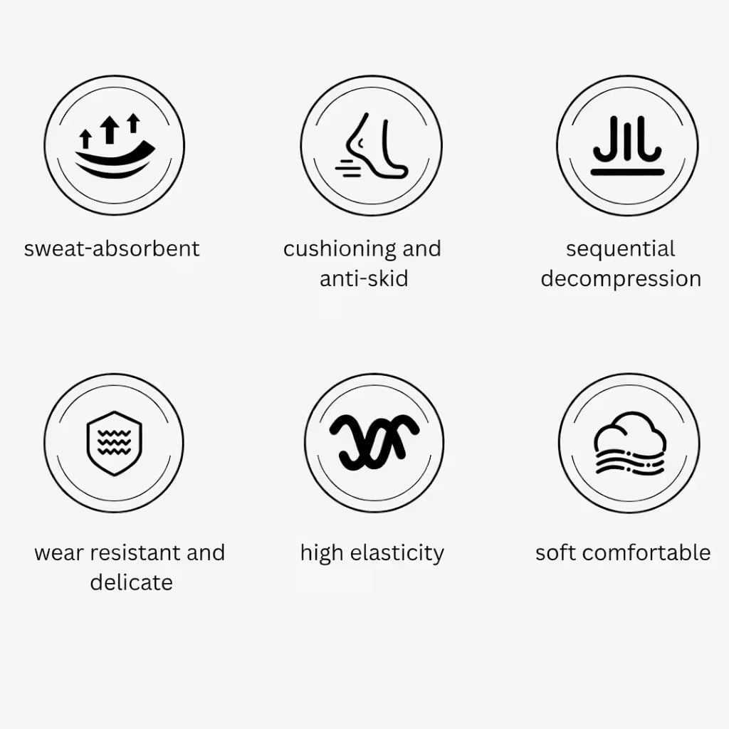 Easy-On Zipper Compression Socks | No Struggle, All-Day Comfort & Support